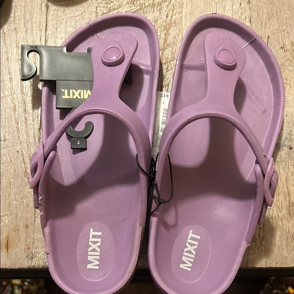 Mixit Kids Purple Sandals